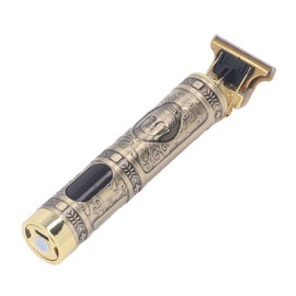 Detail Beard Trimmer, Non Slip Frame Washable Blade Professional Hair Trimmer T Blade for Mens Gifts (Buddha Head)