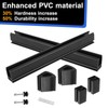 RIZINKART Golf Cart Windshield Clips Retaining Sash Kit for 1994-2013