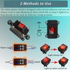 Guuzi IP67 Waterproof Inline Cord Switch DPST AC 20A-125V, 16A-250V,