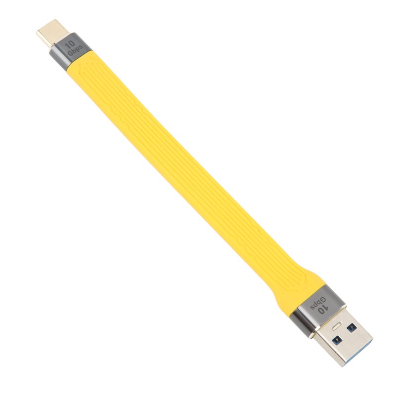 USB Male to Type C Male Cable 10Gbps 5A 13.8cm