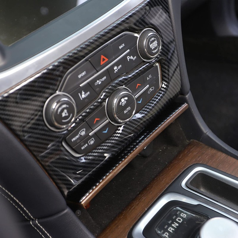 crosselec Carbon Fiber Central control Air conditioning A/C panel cover