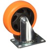 Surtek RV10G Rodaja de PVC naranja giratoria 4"