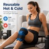 Reusable Knee Ice Pack Wrap for Hot & Cold Therapy