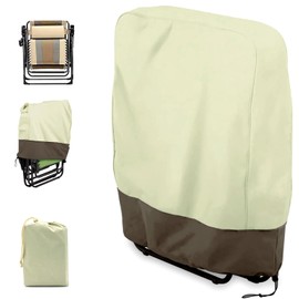 Outdoor Folding Chair Covers, 210D Oxford Cloth Zero Gravity Chair Covers Waterproof and UV Resistant(32.3'' x 36.7'x 8.3')