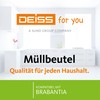 DEISS 40 x 23-30 Litre Bin Liners for Brabantia Touch