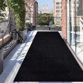 Aminana Artificial Turf Outdoor Rug 4'x6',Outdoor Straw Rug with Non Slip Rubber Backing for Dog Garden Backyard Patio Balcony Entryway Landscape Decoration