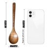 Hefild 7 PCS Wooden Spoons for Eating, 7 inch Wooden