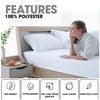 Easy Care Microfiber Plain Dyed Single Fitted Sheet, Soft Polyester