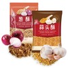 XCVFDVOR Crispy Fried Garlic 5.6oz*1 pack & Onion Crunch 5.6oz*1