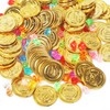320 Pieces Pirate Treasure, 160 Pieces Gemstones for Children and