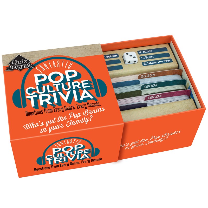 Cheatwell Games Quizmaster Pop Culture Trivia Game