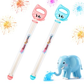 2Pack Extra Large Fireworks Water Gun, Couple Romance Firework Water Spray Gun Squirter Toy, Fire Works Watergun for Bathing, Pool, Party Entertainment, Concert, Family Gathering, Marriage Proposal
