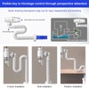 Space-Saving Siphon, Flexible Drain Hose, Flexible Siphon, 1 1/4 Inch