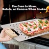 SHANGPEIXUAN Pizza Peel 11 x 20 Inch Pizza Paddle Aluminum