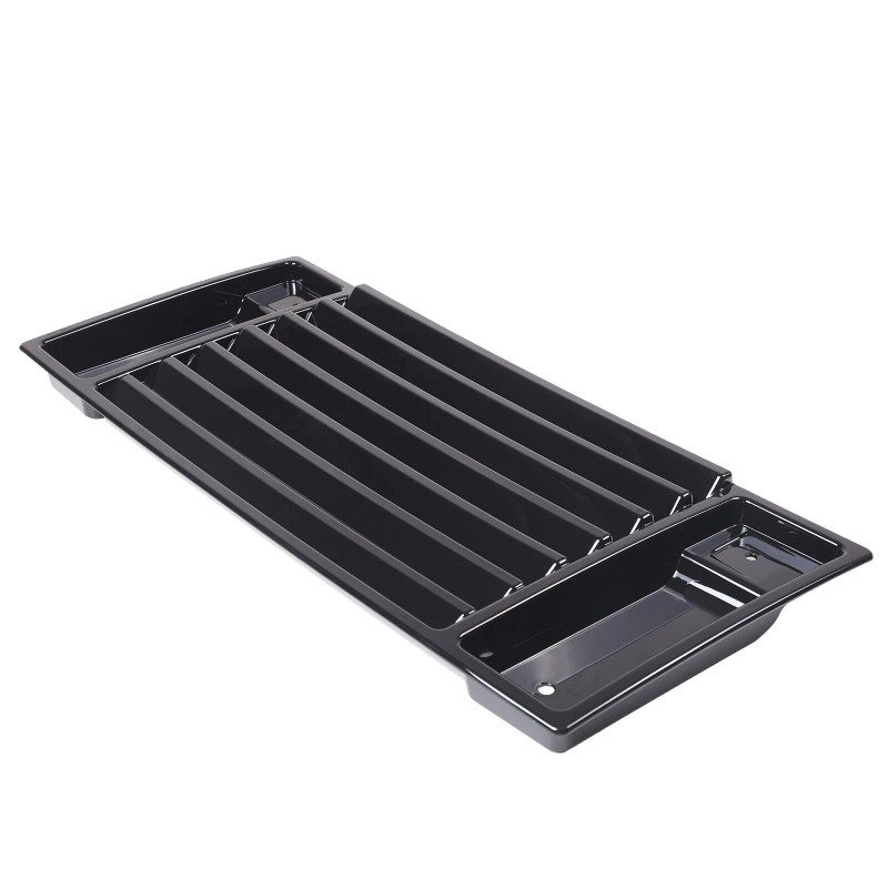 car-attention Gloss Black Fit For 2003-2009 Hummer H2 Front Hood