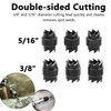 Gasea 10Pcs Double Sided Spot Weld Cutter Remover Drill Bit