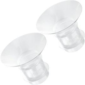 Mamomy Flange Inserts for Medela, Spectra 24 mm Shields/Flanges, Mamomy/Momcozy/Willow Wearable Cup. Compatible with Medela Freestyle 2-pcs(21mm)