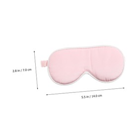 TOVINANNA 2Pcs Eye Masks Comfortable Silk Blindfolds for Sleep and Sun Protection Lightweight Breathable for Newborns