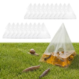 Slug & Snail Trap Bags, Disposable Physical Slug Catcher, for Outdoor Use in Yard, Lawn, and Vegetable Garden(20 Pack)