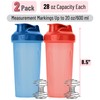 Mr. Pen- Shaker Bottles for Protein Mixes, 28 oz, 2