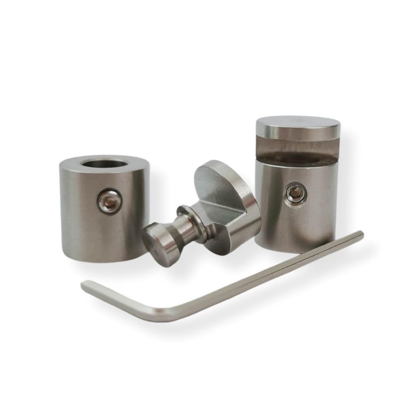 Set of 2 Clamp Holders for Metal Plates, Clamp Mounting,