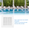 Floor Drain Cover Quadrate Multipurpose Swimming Pool Main Drainage Port