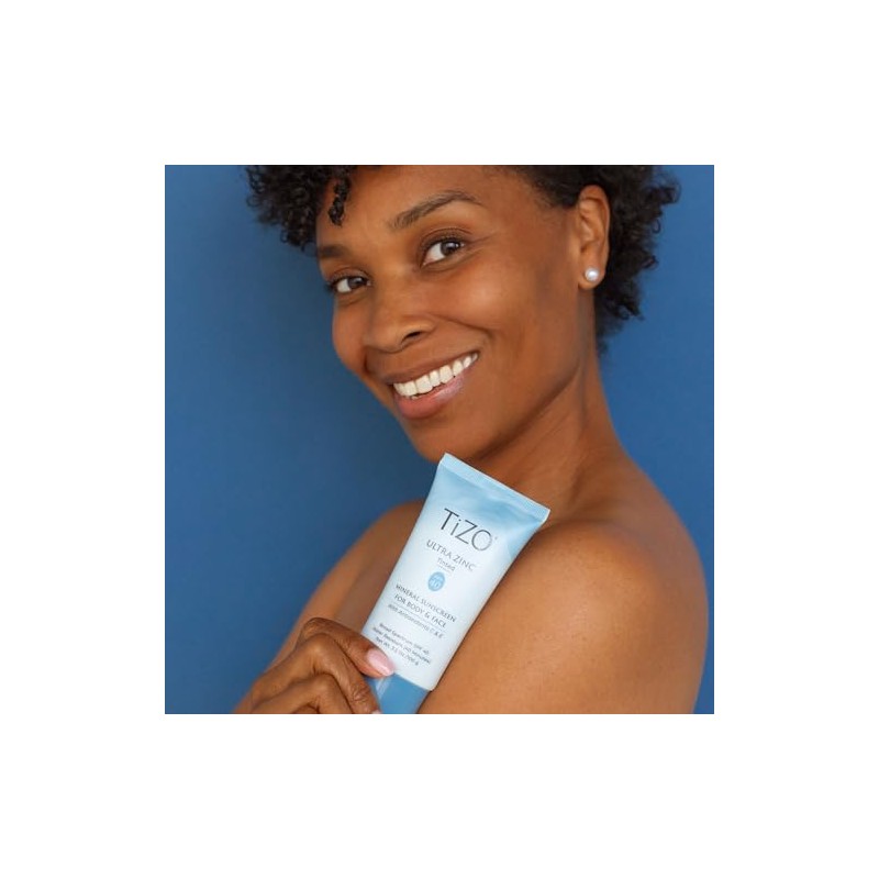 TIZO Ultra Zinc Protector solar para cuerpo y cara 100%