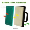 DemJamr 2 Pack 499486S Air Filter with 273638S Pre Filter