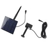 Solar Powered Water Pump Kit Powerful Jet Watering Pond Pump
