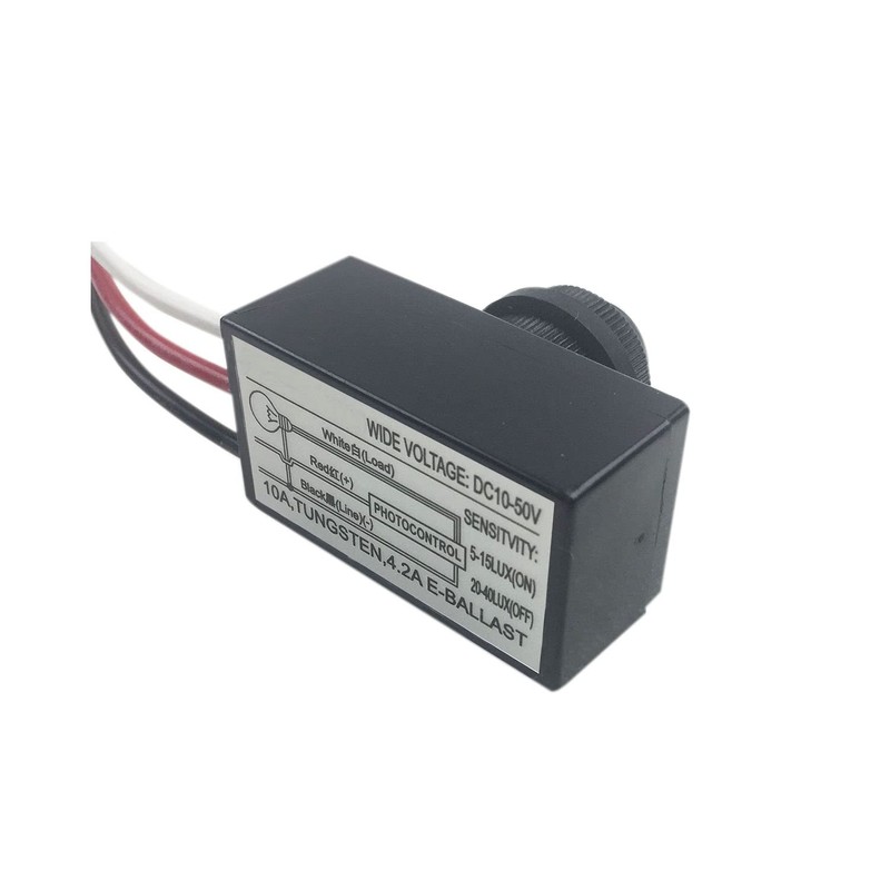 DC 12V 24V 36V 48V Outdoor Sensor Photoelectric Switch, 5A