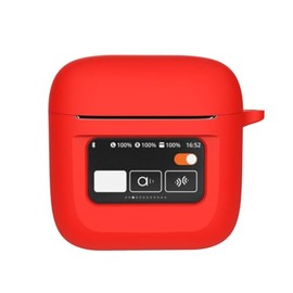 Ankersaila Case Compatible with JBL Tour Pro 2, Soft Silicone Scratch/Shock Resistant Protective Case Cover (RED)