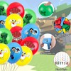 93PCS Happy Birthday Balloons Set, Pixel Style Birthday Decorations for
