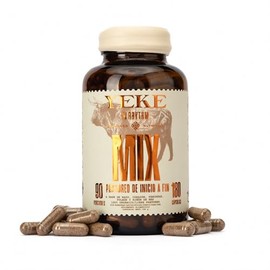 Mezcla Integral a Base de Órganos Res 100% Orgánico Libre Pastoreo MIX YEKE | 180 Cápsulas, Magnesio, Vit C, Complejo B, Proteínas, Aminoácidos y Pépt