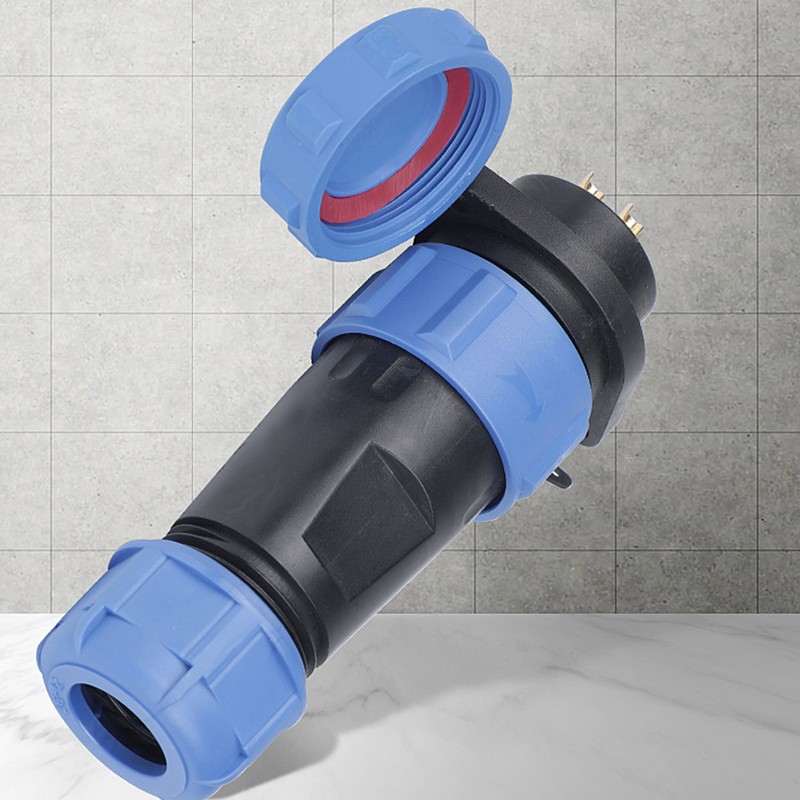 5Pcs Aviation Plug Socket IP68 Waterproof 2 Pin Aviation Connector