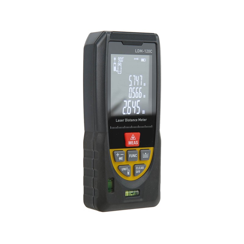 Laser Rangefinder LDM‑120C High Accuracy Antiglare Laser Infrared Electronic Ruler