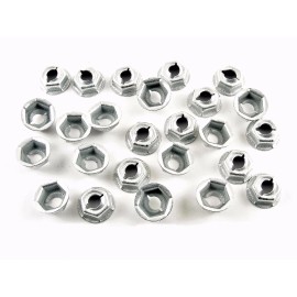 SFS GM Truck PAL Nuts- Fits 3/16" Studs- Emblem Chrome Interior etc- 25 nuts- #084