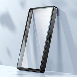 DiaoTu PSA Slab Bumper Case, Metal Graded Cards Slab Magnetic Protector for 35pt PSA/CGC Graded Cards|Scratch Resistant | Stackable | UV Resistant | Black