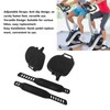 1Pair Exercise Bike Pedals Anti Slip Strip Pattern Portable Exercise