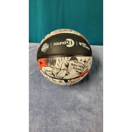 Round 21 Brand New Round 21 WNBPA Nina Palomba Artist Rendition Basketball.  Collectors!!