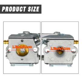 JUUDDENPARTS 12300005020 Trimmer Carburetor, Replacement for Walbro WA‑59 WA‑59‑1, Replacement for SRM‑200db, SRM‑200da, Replacement for Mantis Tillers SV-2A SV-2AE