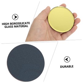 Mikinona 1set Nail Art Display Plate Round Color Mixing Trays for Manicure Mixing Pigments Chic Colors for Nail Salons Makeup Beginners