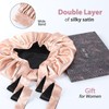 Hat Hut Satin Bonnet Silk Bonnet for Sleeping Cap for