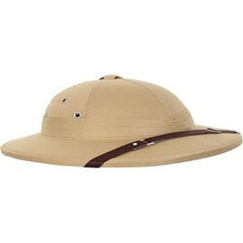 Mil-Tec Helmet French Army Pith Helmet Sun Helmet - KHAKI