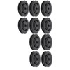 Bearing Pulley Wheel, 10 Pcs 75mm/90mm Universal Nylon Bearing Pulley