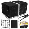 4 Waterproof Bicycle Basket Cover Luggage Net Bicycle Basket, Rain