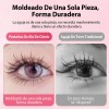 Diy Extensiones Pestanas, Pestañas De Torre De Cómic 8-15mm