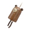 Rustic Hanging Animal Wind Chimes Resin Hand Made Natural Garden
