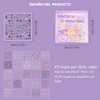 ZIBUYU® 25 hojas de pegatinas lindas para uñas, adhesivos 3d