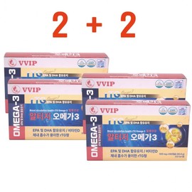 rTG Omega-3 for Blood Circulation Health, 180 Capsules x 4 Packs Total 4 Boxes