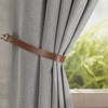 Home Queen Leather Curtain Tie Backs Attach to Wall, Outdoor